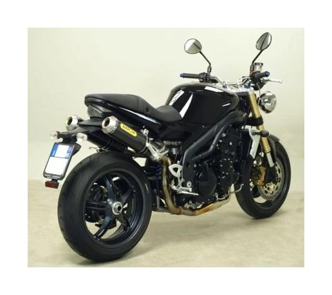 Arrow Round Slip-On Exhaust Triumph Speed Triple 2005-2006 - Image 4