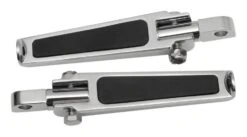 Drag Specialties Rubber Inlay Footpegs For Harley