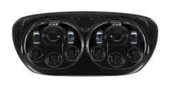 HogWorkz LED Dual Headlights For Harley Road Glide 1998-2013