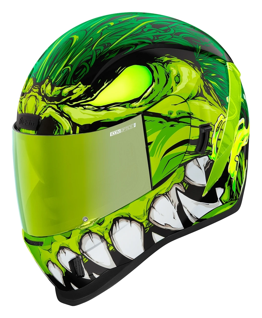 Icon Airform Manik'R Helmet Green/White / MD [Open Box]