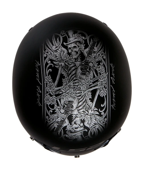 LS2 Bagger Hard Luck Helmet - Image 3