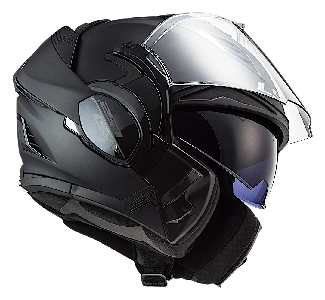 LS2 Valiant II Blackout Helmet - Image 2
