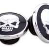 Milwaukee Twins Skull Gas Cap Set For Harley 1984-1996