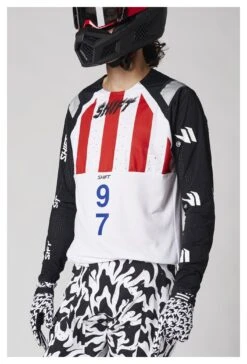 Shift Blue Label Flame Jersey