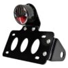 TC Bros 'Stop' Side Mount Tail Light / License Plate Bracket
